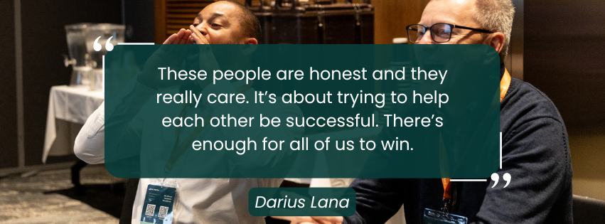 Darius Lana 26 Summit testimonial