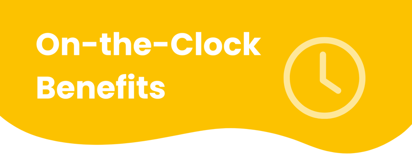 On the Clock benefits Banner (Wide)
