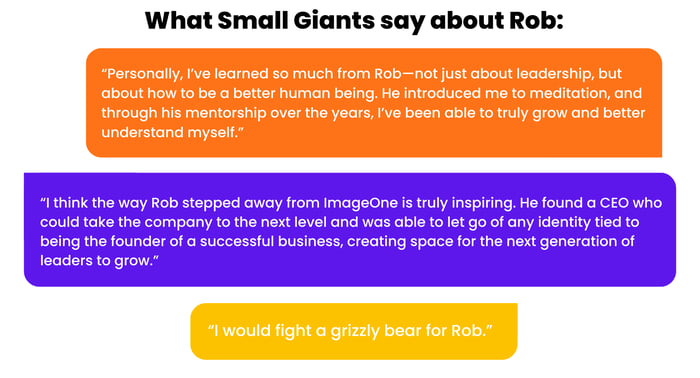 Rob Testimonials